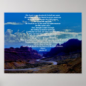 PSALM 23 POSTER (Voorkant)