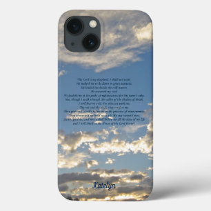 Psalm 23 Prachtige bijbel Verse Aangepast Christel Case-Mate iPhone Case