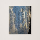 Psalm 23 Prachtige Bijbel Verse Christelijk Legpuzzel (Verticaal)