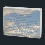 Psalm 23 Prachtige Bijbelse Christelijke kerk Houten Kist Print<br><div class="desc">Psalm 23 is mijn favoriete vers uit de bijbel. De prachtige 23e psalm luidt: De Heer is mijn herder. Ik zal het niet willen. Hij liet me liggen in groene weiden. Hij leid me naast de stilstaande wateren. Hij herstelt mijn ziel. Dit mooie Christelijke geschenk is geschreven voor prachtige wolken...</div>