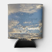 Psalm 23 Prachtige Christelijke Bijbelse Kerk Blikjeskoeler (Voorkant)