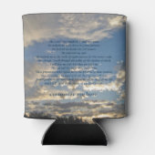 Psalm 23 Prachtige Christelijke Bijbelse Kerk Blikjeskoeler (Achterkant)