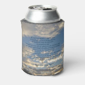 Psalm 23 Prachtige Christelijke Bijbelse Kerk Blikjeskoeler (Blikje Achterkant)