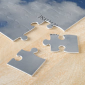 Psalm 23, Red Sky, overmaatse onderdelen - Eenvoud Legpuzzel (Zijkant)