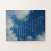 Psalm 23, Red Sky, overmaatse onderdelen - Eenvoud Legpuzzel (Horizontaal)