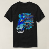 Psalm 23 Religious Christian Lion T-shirt (Design voorkant)