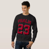 Psalm 23, Retro Sneakerhead, Christelijke Bijbel, Trui (Voorkant volledig)
