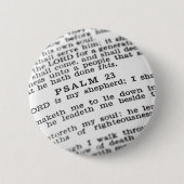 psalm 23 ronde button 5,7 cm (Voorkant)