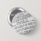 psalm 23 ronde button 5,7 cm (Voorkant /achterkant)