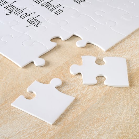 Psalm 23, Roos ventilator, uitdagende puzzel (Zijkant)