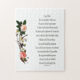 Psalm 23, Roos ventilator, uitdagende puzzel