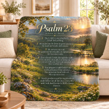 Psalm 23 Schrift Landschap Christelijke Huisdecora