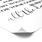 Psalm 23 Schuur met zwarte en witte scripts Foto Foto Afdruk (Hoek)