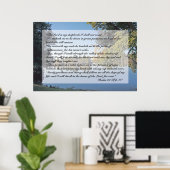 Psalm 23 Scripture Print (Thuiskantoor)