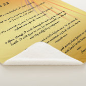 psalm 23 sherpa deken (3/4)