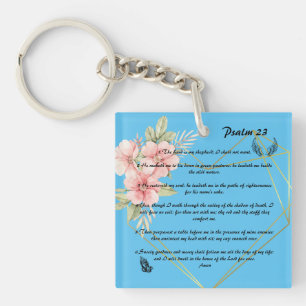 psalm 23 sleutelhanger
