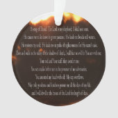 Psalm 23, Song for David, Fire Sky, Ornament (voorkant)