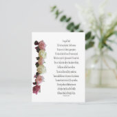 Psalm 23, Song van David, Vakantiek Briefkaart (Staand voorkant)