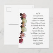 Psalm 23, Song van David, Vakantiek Briefkaart (Voorkant / Achterkant)