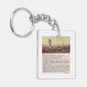 Psalm 23 SQ Sleutelhanger (Voorkant Links)
