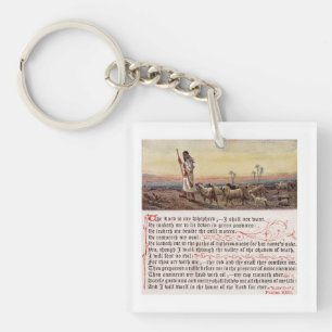 Psalm 23 SQ Sleutelhanger