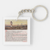 Psalm 23 SQ Sleutelhanger (Achterkant)