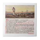 Psalm 23 SQ Tegeltje (Voorkant)