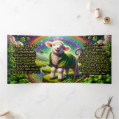 Psalm 23 Statenvertaling Tract - Blijde Lam Drieluik Kaart (Binnen)