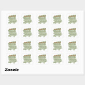 Psalm 23 stickerblad  vierkante sticker (Vel)