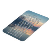 Psalm 23 Sunset Lake Religious Magneet (Linkerzijde)
