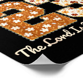 Psalm 23 The Lord Is My Shepherd Christian Fall Th Poster (Hoek)