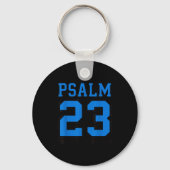 Psalm 23 The Lord Is My Shepherd Funny Christian T Sleutelhanger (Voorkant)