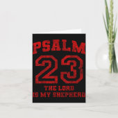 Psalm 23 The Lord Is My Shepherd Kaart (Voorkant)