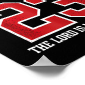 Psalm 23 The Lord Is My Shepherd Poster (Hoek)