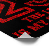 Psalm 23 The Lord Is My Shepherd Poster (Hoek)