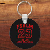 Psalm 23 The Lord Is My Shepherd  Sleutelhanger (Voorkant)