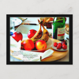 Psalm 23 v 5, 6 Briefkaart