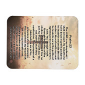 Psalm 23 Verlichte Kruis Magneet (Horizontaal)