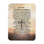 Psalm 23 Verlichte Kruis Magneet (Verticaal)