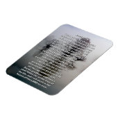 Psalm 23 Verlichte religieuze meren Magneet (Linkerzijde)
