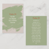 Psalm 23 Vers Notitiekaartje (Voorkant / Achterkant)
