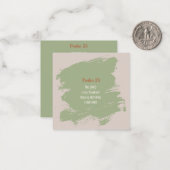 Psalm 23 Verse Notitiekaartje (Voorkant / Achterkant in situ)