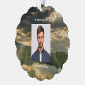 Psalm 23 viering van het leven dienst ornament kaart (Links)