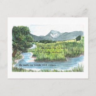 Psalm 23 Visueel briefkaart