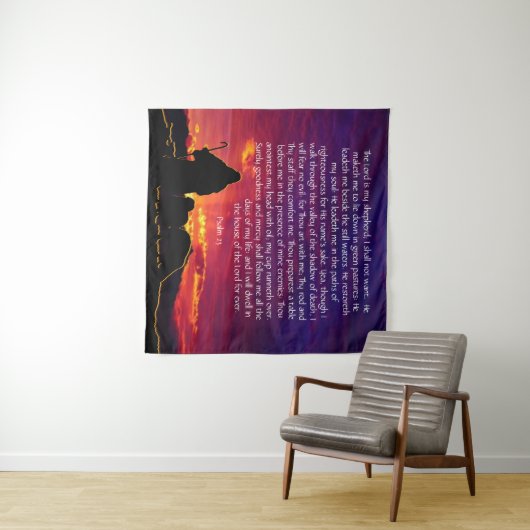 psalm 23 wandkleed (In Situ (horizontaal))