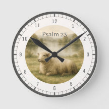 Psalm 23 Watercolor Schaap Pastorale Geloof Decora