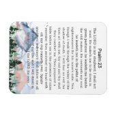 Psalm 23 Waterverf Witte Bergen Magneet (Horizontaal)