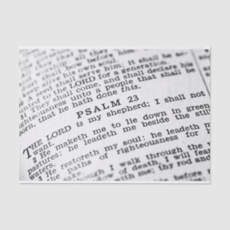 Psalm 23-weefselpapier tissuepapier