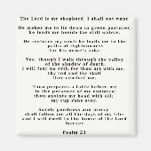 Psalm 23 wit magneet (Voorkant)