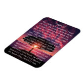 Psalm 23 - Zonnebomen Magneet (Linkerzijde)